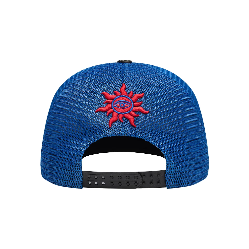 Godspeed GS Neo Trucker Hat (Blue/Yellow/Red) - Image 2