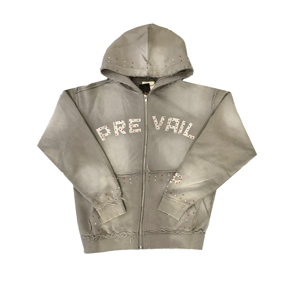 Legends Prevail Rhine stone Grey Sweatsuit