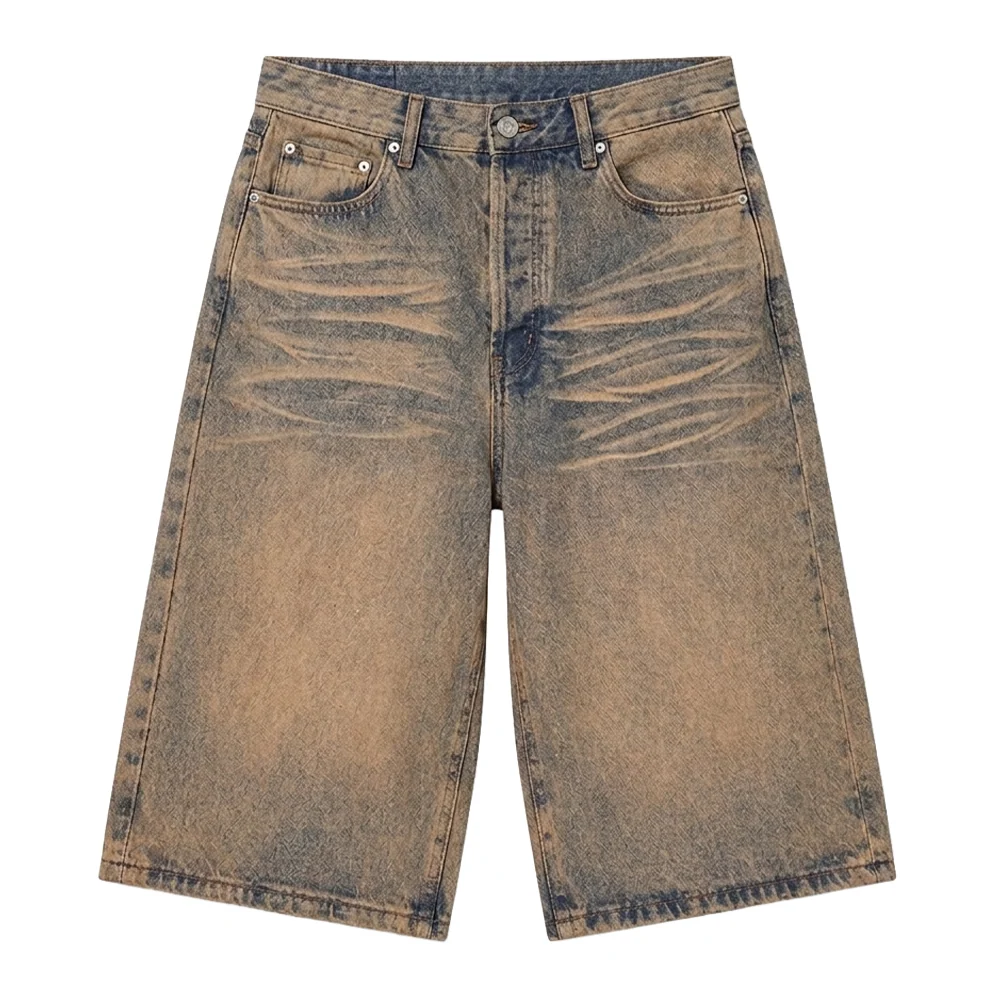 MNML Baggy Dust Stone Denim Shorts