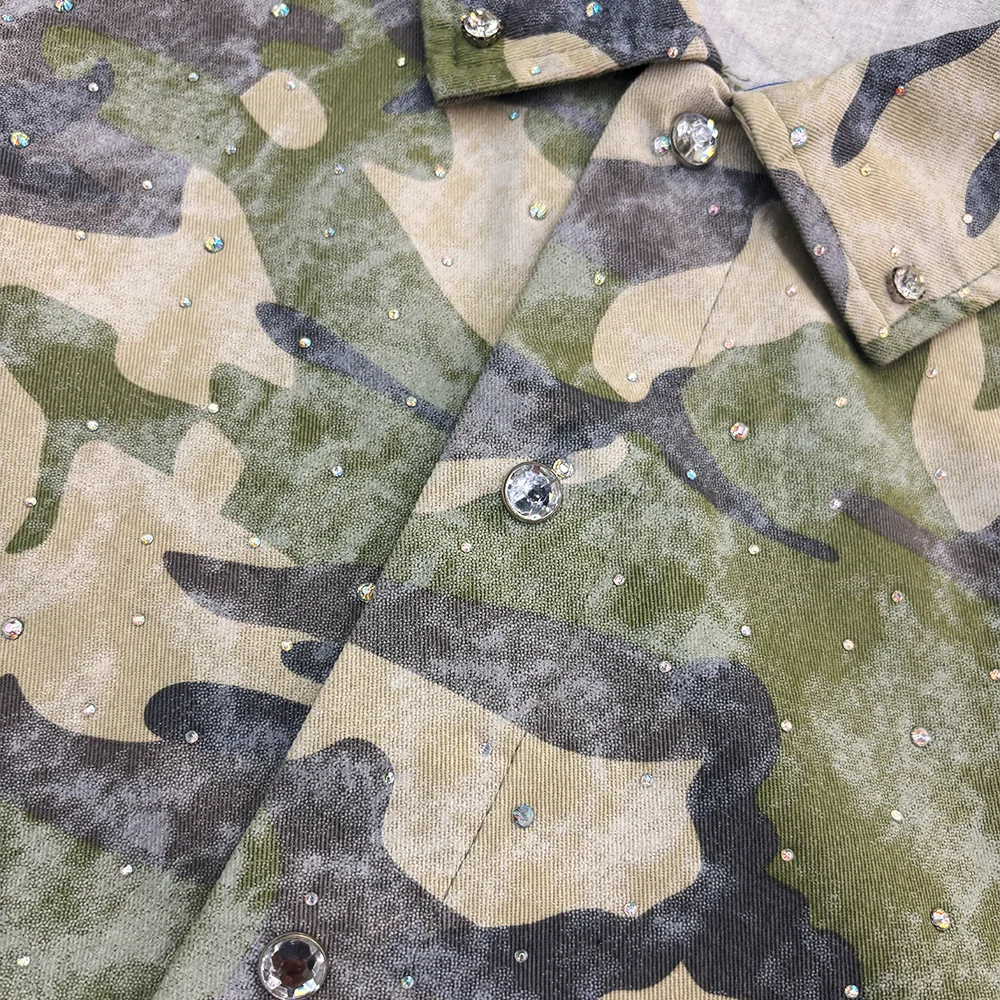 Rebel Denim Camo Wov Shirts - Image 2