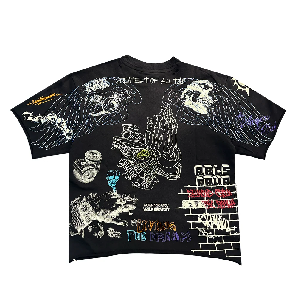 Rebel Denim Culture Tee Black - Image 2
