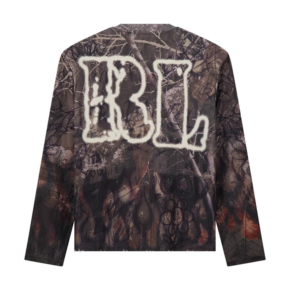Rolling LoudGothic Flame Longsleeve Thermal - Image 2