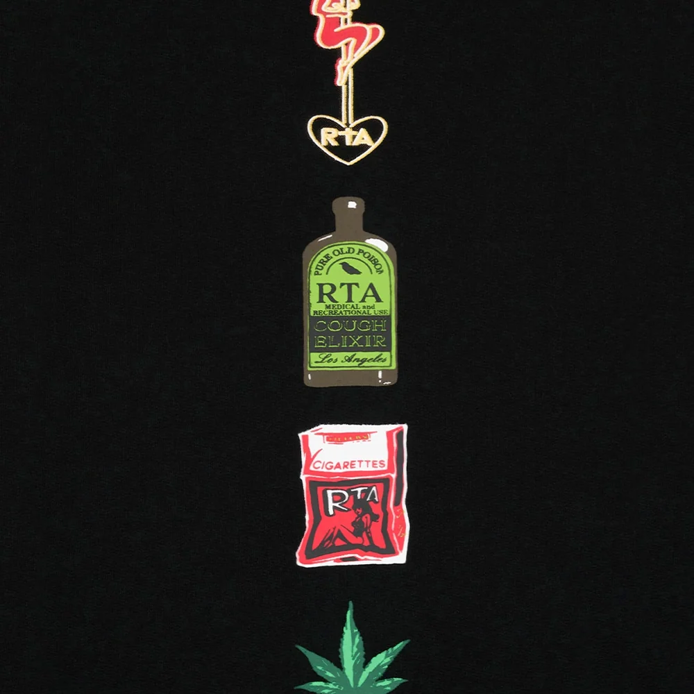 RTA Dion Black Contraband Hoodie - Image 3