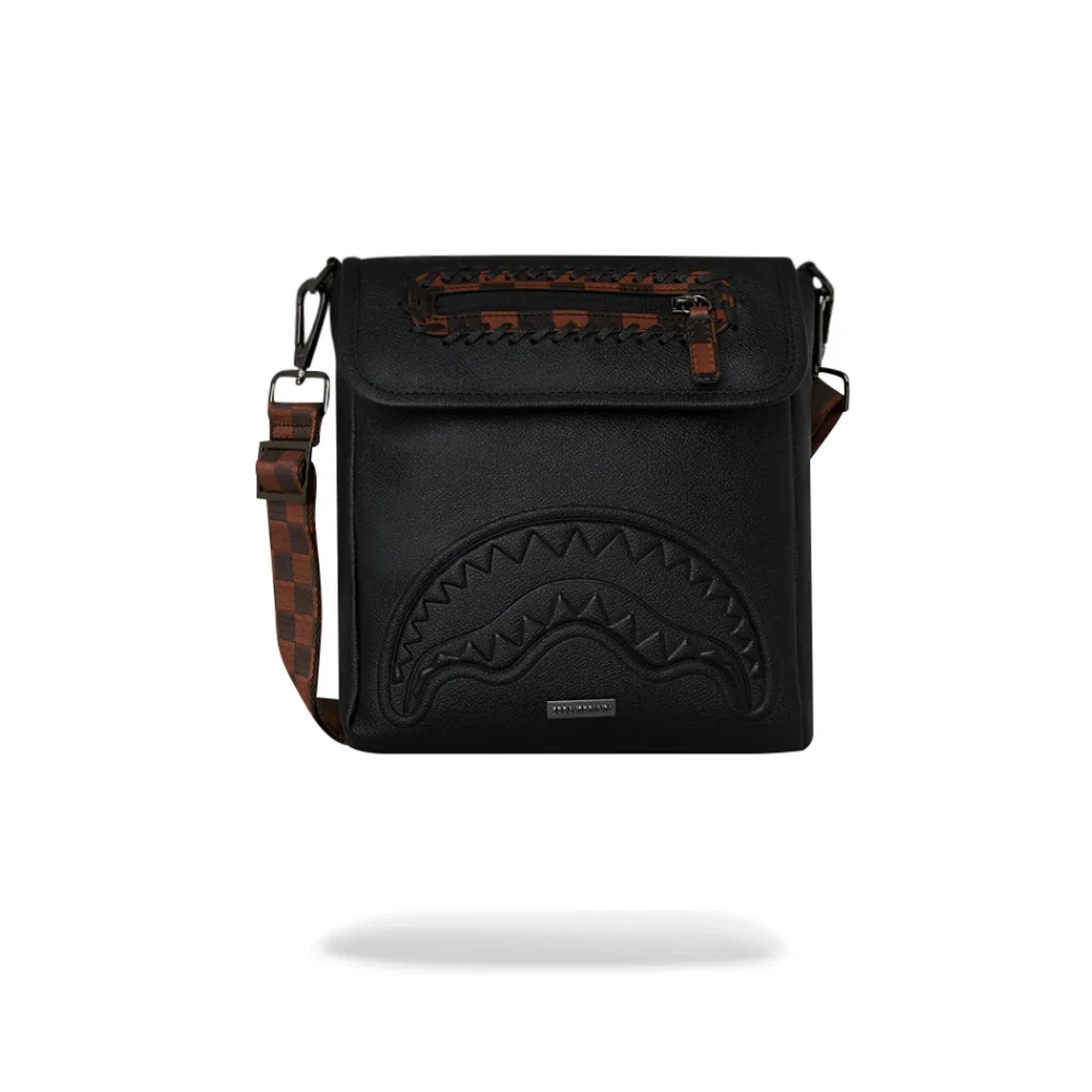 Sprayground Dose Of Check Deux Messenger Sling
