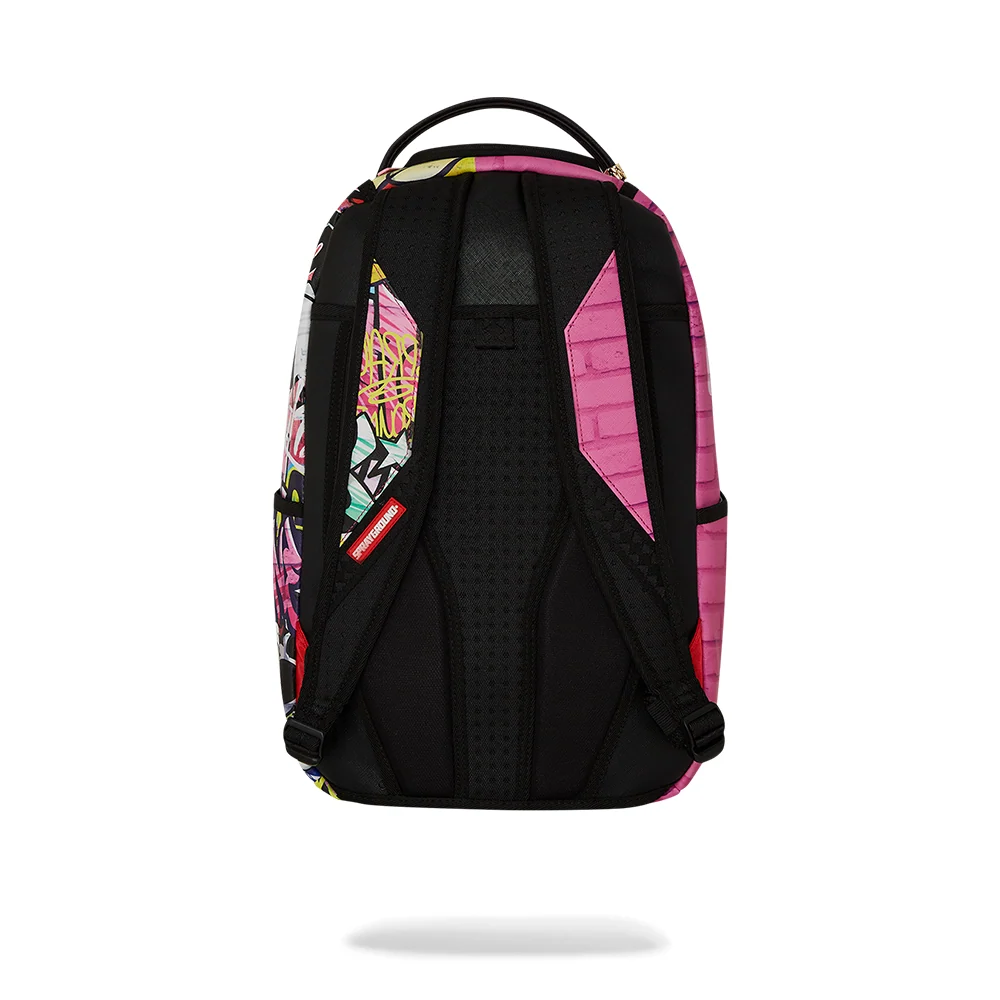 Sprayground Pink Panther Painting Over Graffiti Dlxr Backpack - Image 2