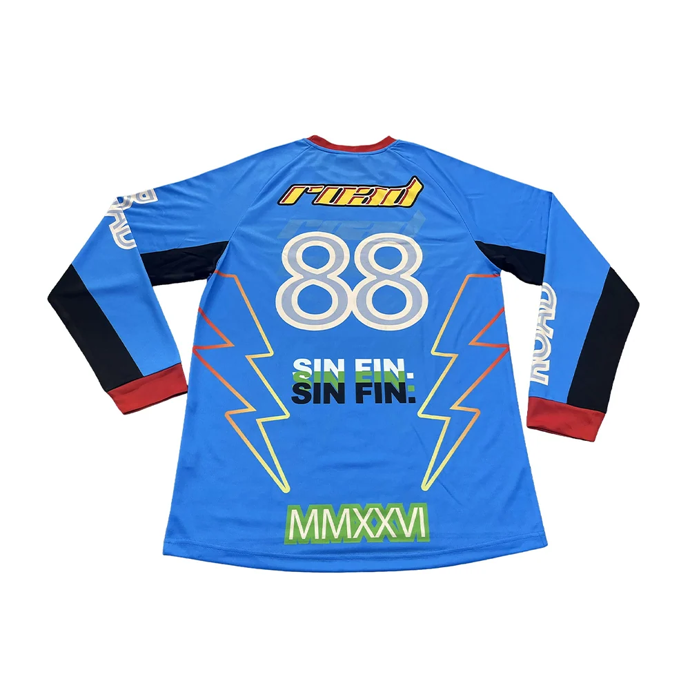 West On Road "Infinite" Motocross Jersey (Agua) - Image 2