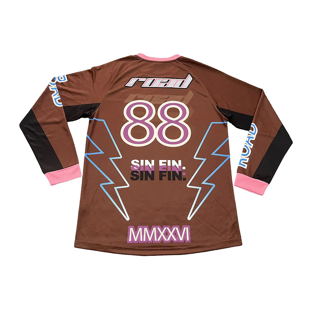 West On Road "Infinite" Motocross Jersey (Café) - Image 2