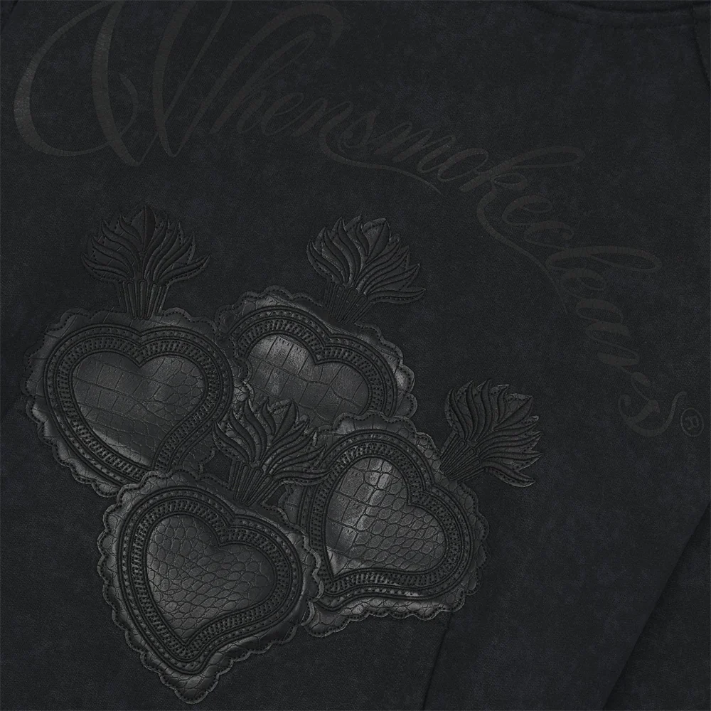 WSC Leather Hoodie - Image 2